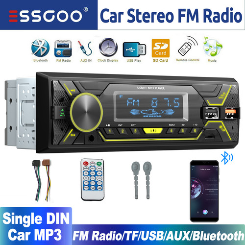 Essgoo single din car stereo - din,