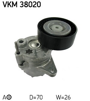 Skf tensioner pulley for - skf,
