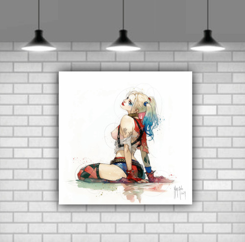 Harley quin sexy canvas - sexy,
