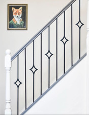 Set of 2 Black "Diamante" and