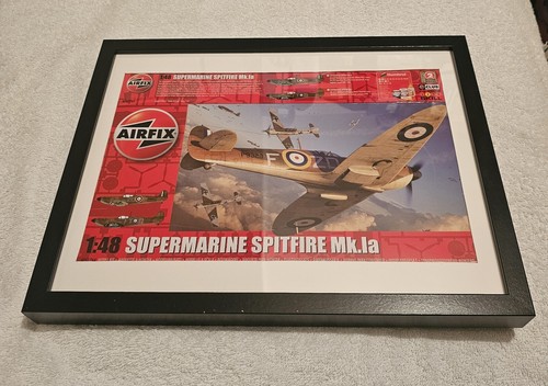 Airfix spitfire wall art - spitfire,