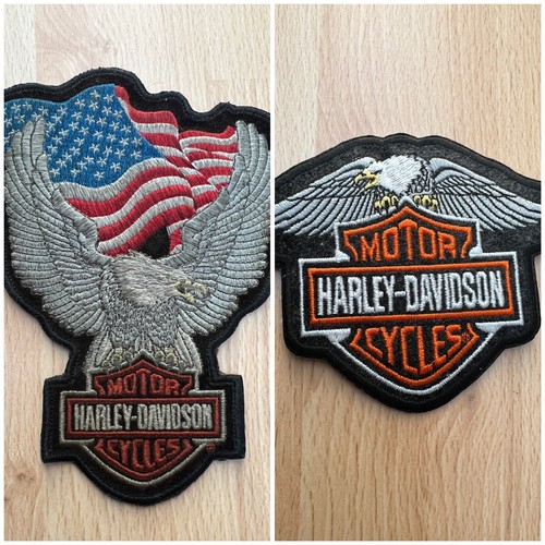 Harley davidson patch eagle - x2,
