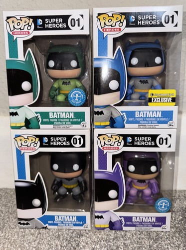 Funko pop batman exclusive - batman, #01