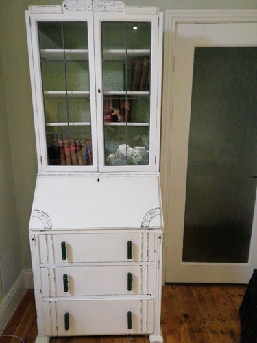Vintage upcycled writing desk - writing,