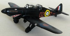 Model Aeroplane, diecast metal, 6.5 in wingspan, 6 in long