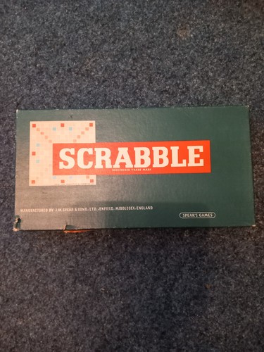 Scrabble board game - board,