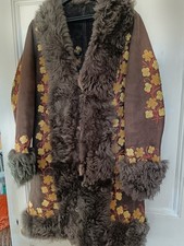 Vintage 70s Afghan Sheepskin