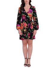 Siena Womens Floral Surplice