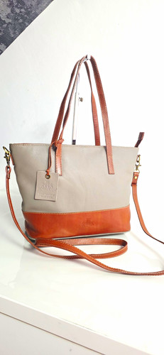 Rowallan grey brown - grey/brown, leather