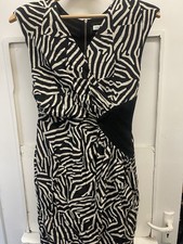 Whistles Bodycon Silk Zebra