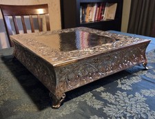 Vintage Large Silver Plated