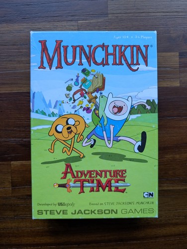 Munchkin adventure time board - time,