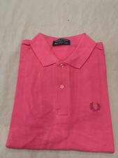 vintage 1980s fred perry polo shirt 42”