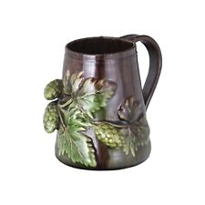 Antique RYE Pottery - Sussex Rustic Ware Hops Miniature Tankard - 3"