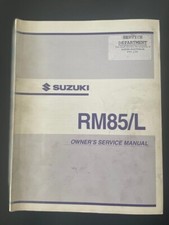SUZUKI NOS K3 RM 85/L OWNERS