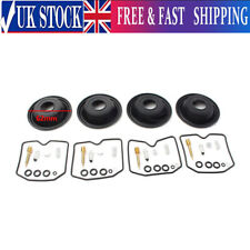 4 Sets Carb Carburettor Rebuild Repair Kits Diaphragm For Suzuki GSF600 S BANDIT