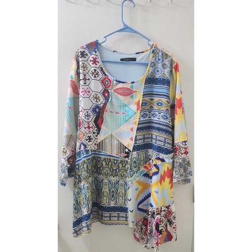 Calesa mixed print patchwork - calesa,