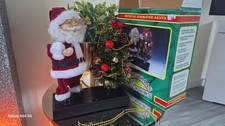 Christmas in Motion Santa Claus Musical Christmas Tree & Lights Xmas Decoration