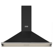 Stoves ST RICHMOND CHIM 90PYR BLK 444411657 Cream Chimney Cooker Hood RRP £519!!
