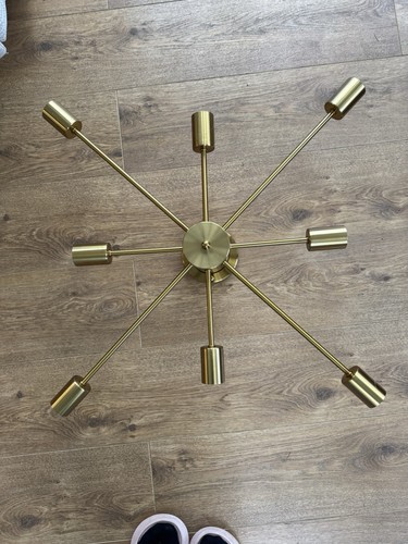 Gold sputnik style - sputnik, ceiling