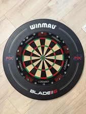 Target Tor Dartboard and Surround. Used Condition