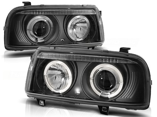 Headlights angel eyes - angel, black