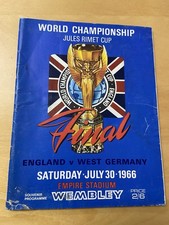 ORIGINAL 1966 World Cup Final