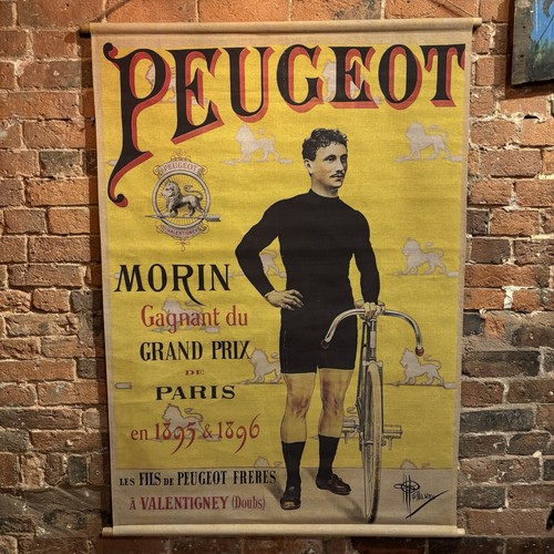 Vintage style peugeot wall - style,