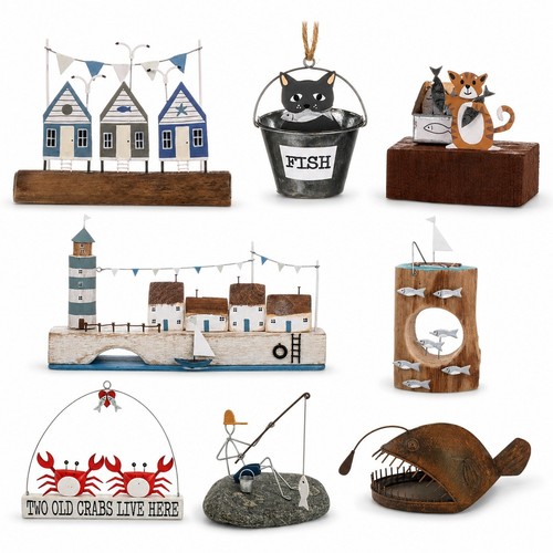 Mini nautical coastal - coastal, ornament