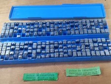 KIS MINUTE 4159116 Didot 28pt Folio 3/4 Bold Font Metal Letterpress Type 500+