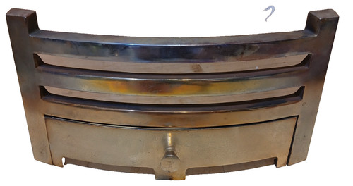Cast iron fire front fret - iron,