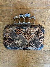 Skull Knuckle Duster Clutch