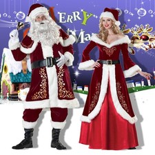 Christmas Mr Mrs Santa Suit