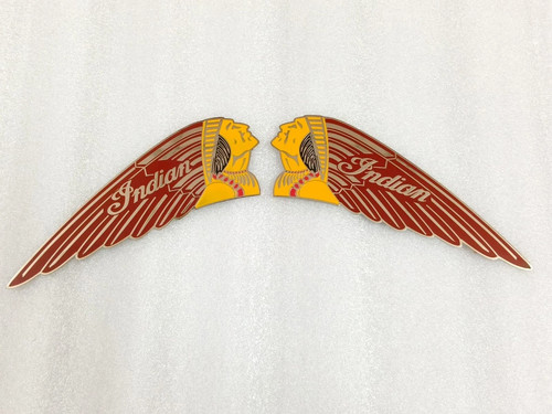 Fuel tank emblem badge set - 2x,