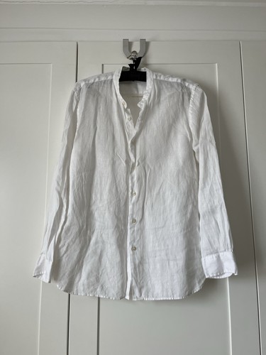 Gorgeous white muji - white, linen