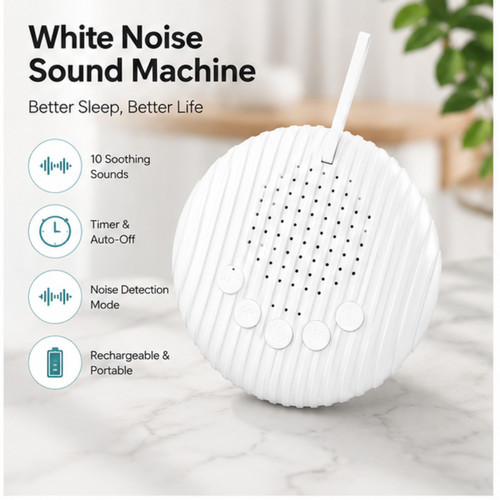 Sleep sound machine white - sleep,