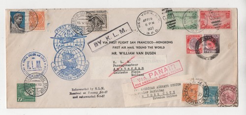 1937 first flight cover - us,