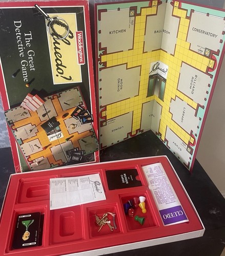Waddingtons cluedo great - cluedo,