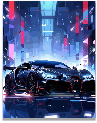 Bugatti chiron poster - chiron, car