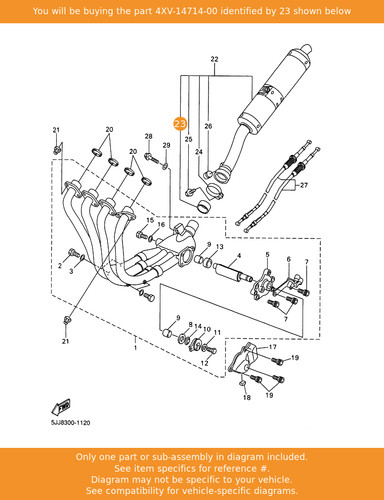 Yamaha gasket muffler - yamaha,