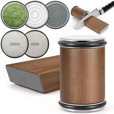 Ultimate 2-in-1 Rolling Knife Sharpener – Precision Diamond Grinding Stone