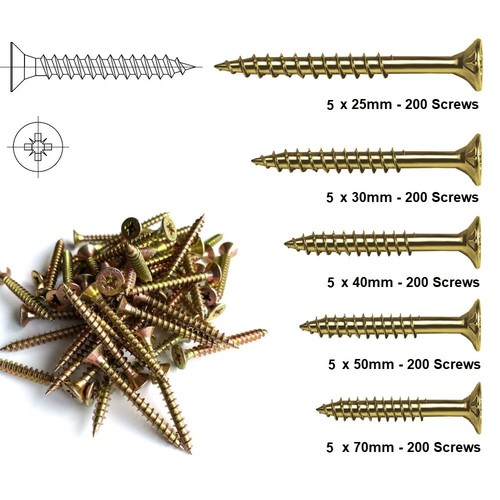 Multi purpose screws 5mm - multi-purpose,