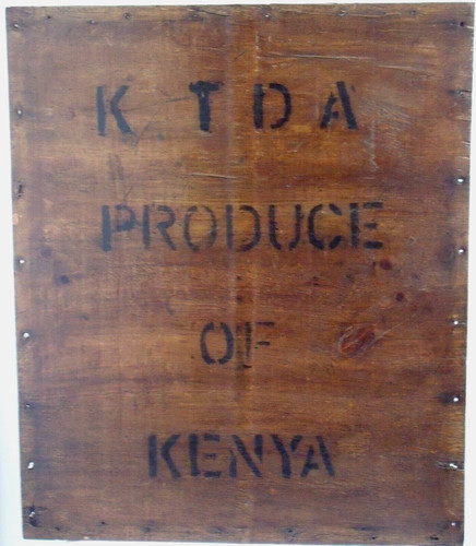 Original 1960 tea chest - original, 1960's