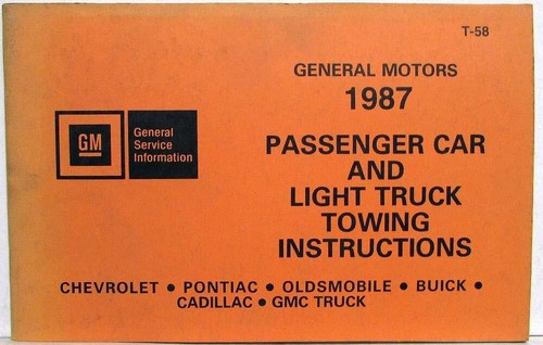 1987 general motors passenger - general,