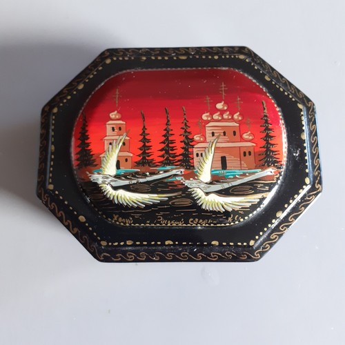 Vintage russian style lacquer - russian,