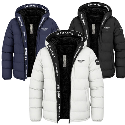 Crosshatch men hooded jacket - crosshatch,