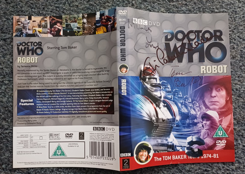 Doctor who robot dvd - who, sleeve