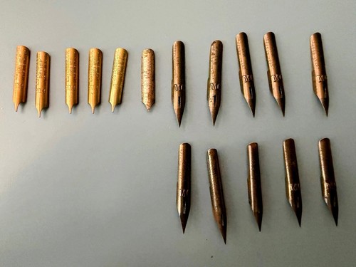 Antique fountain pen nibs - fountain,