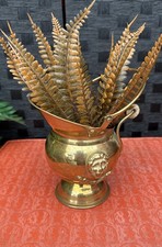 Vintage Lion Brass Small Coal