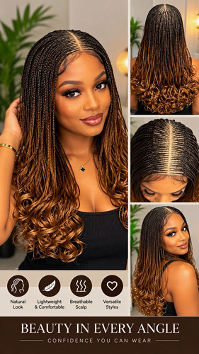 Lace front weave micro - lace,